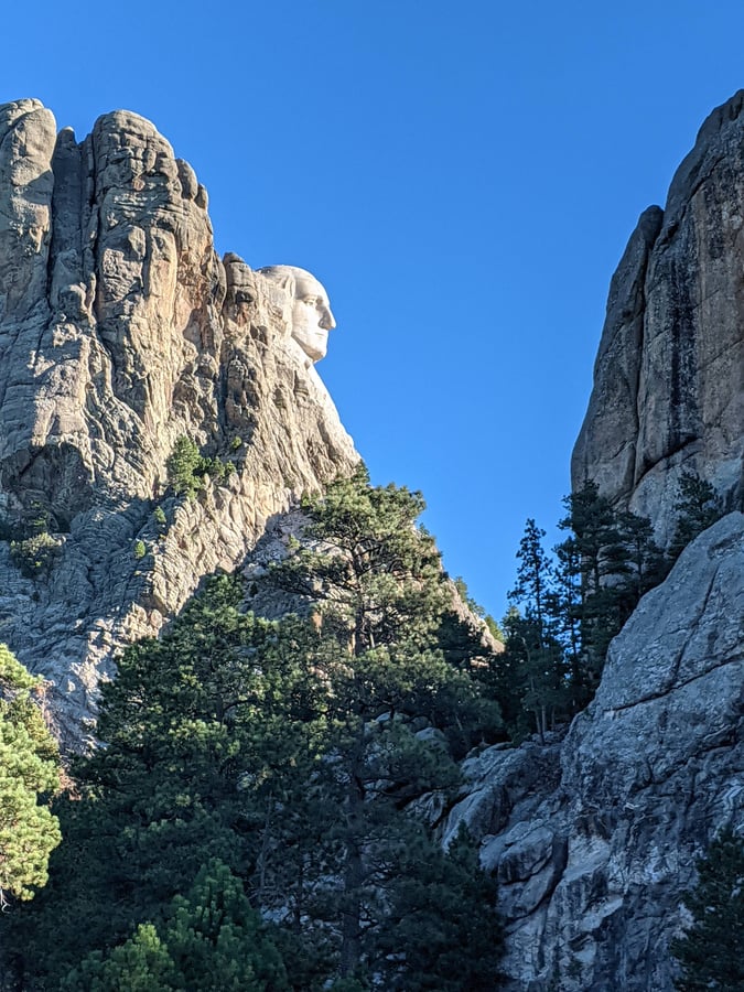 Mt. Rushmore Profile View SD