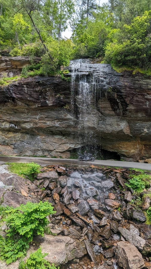 Bridal Veil Falls NC