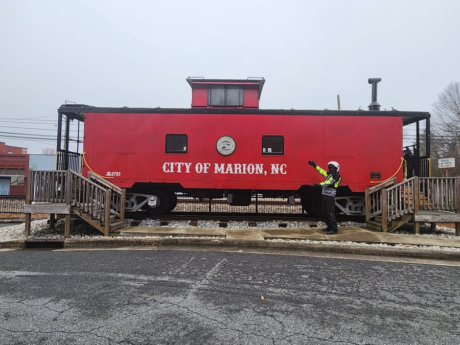 Marion Train Depot NC