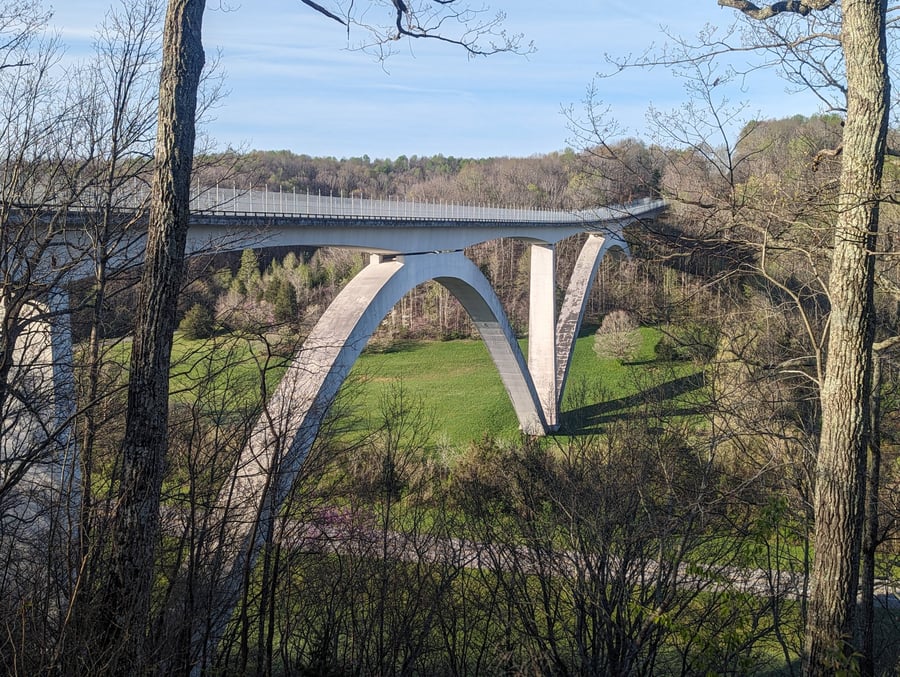 Iconic Natchez Trace Parkway Bridge TN