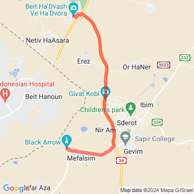 Black Arrow to Yad Mordechai