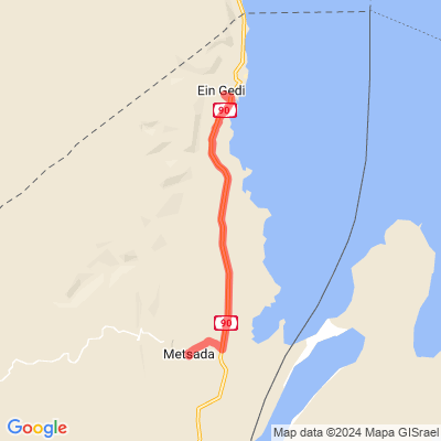 Ein Gedi Camp Lodge to Masada tourist center