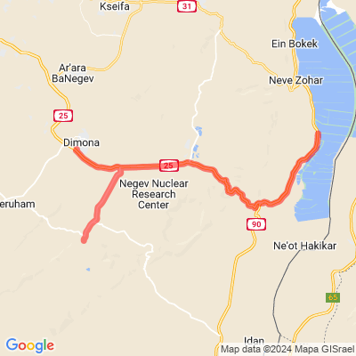 Lot's Wife to Ein Yorke'am