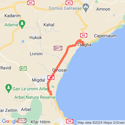 Magdala's Chapel to Tabgha