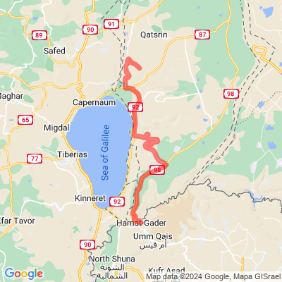 Nahal Meshushim Nature Reserve to חמת גדר‭