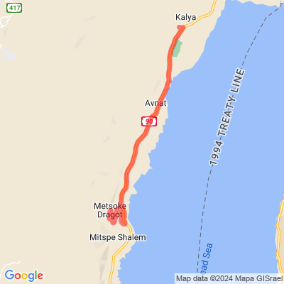 Qumran National Park to Metsoke Dragot