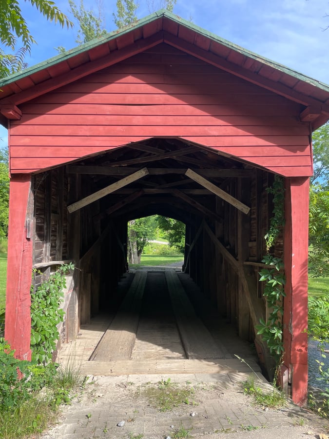 Link Farm Covered Bridge VA