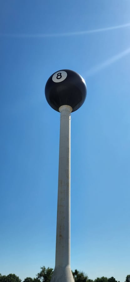 Eight Ball Water Tower MO