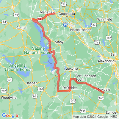 LA Toledo Bend Forest Scenic Byway A
