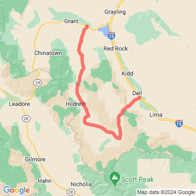 MT Big Sheep Creek Back Country Byway