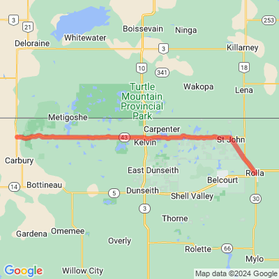 ND Turtle Mountain Scenic Byway