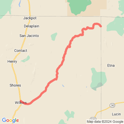 NV California Trail Back Country Byway A