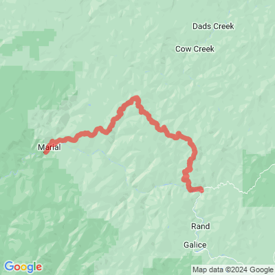 OR Grave Creek to Marial Back Country Byway
