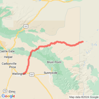 UT Nine Mile Canyon Backway A