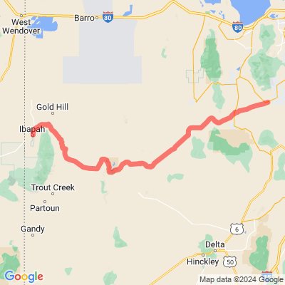 UT Pony Express Trail National Back Country Byway