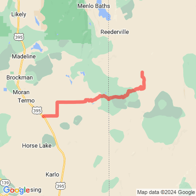 CA NV Buckhorn Back Country Byway