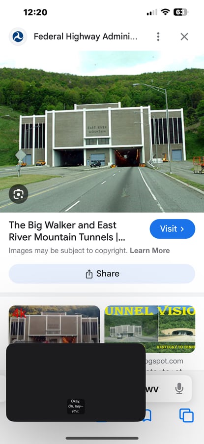 East River Mountain Tunnel VA