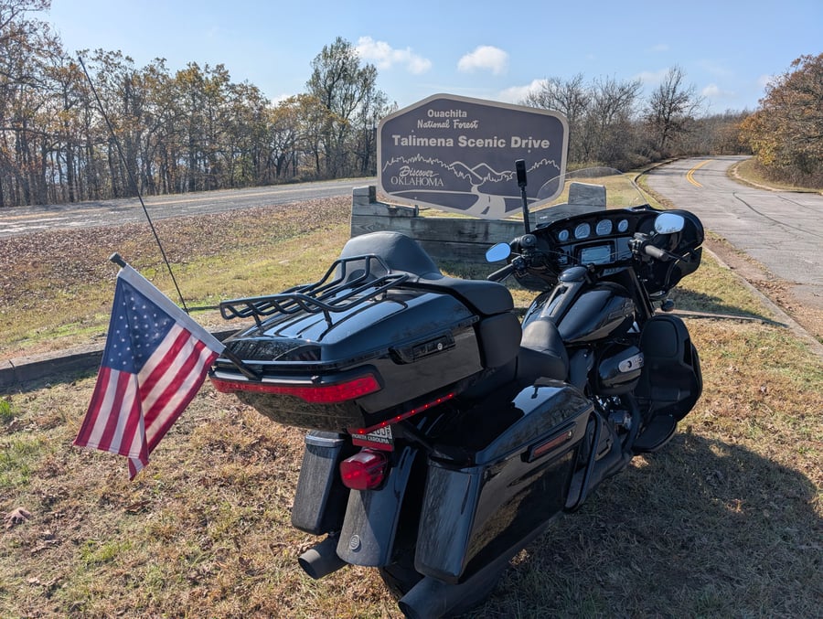 Oklahoma / Arkansas State Line Marker