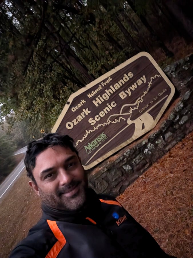 Ozark Highlands Scenic Byway Sign AR