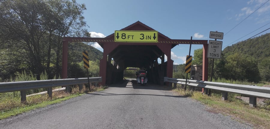 Historic Buttonwood Covered Bridge