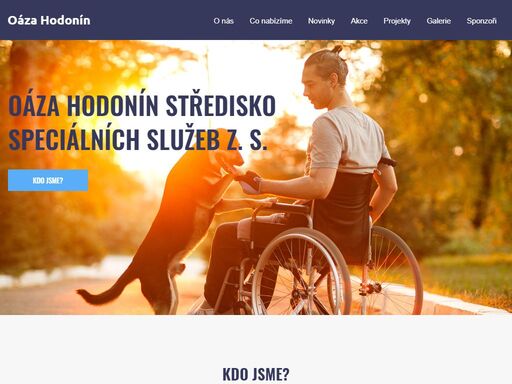 OÁZA HODONÍN STŘEDISKO SPECIÁLNÍCH SLUŽEB Z. S