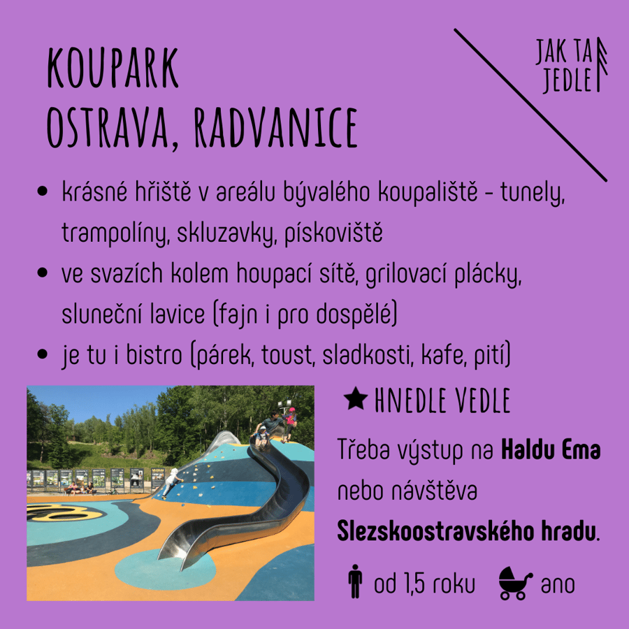 Koupark Ostrava, Radvanice