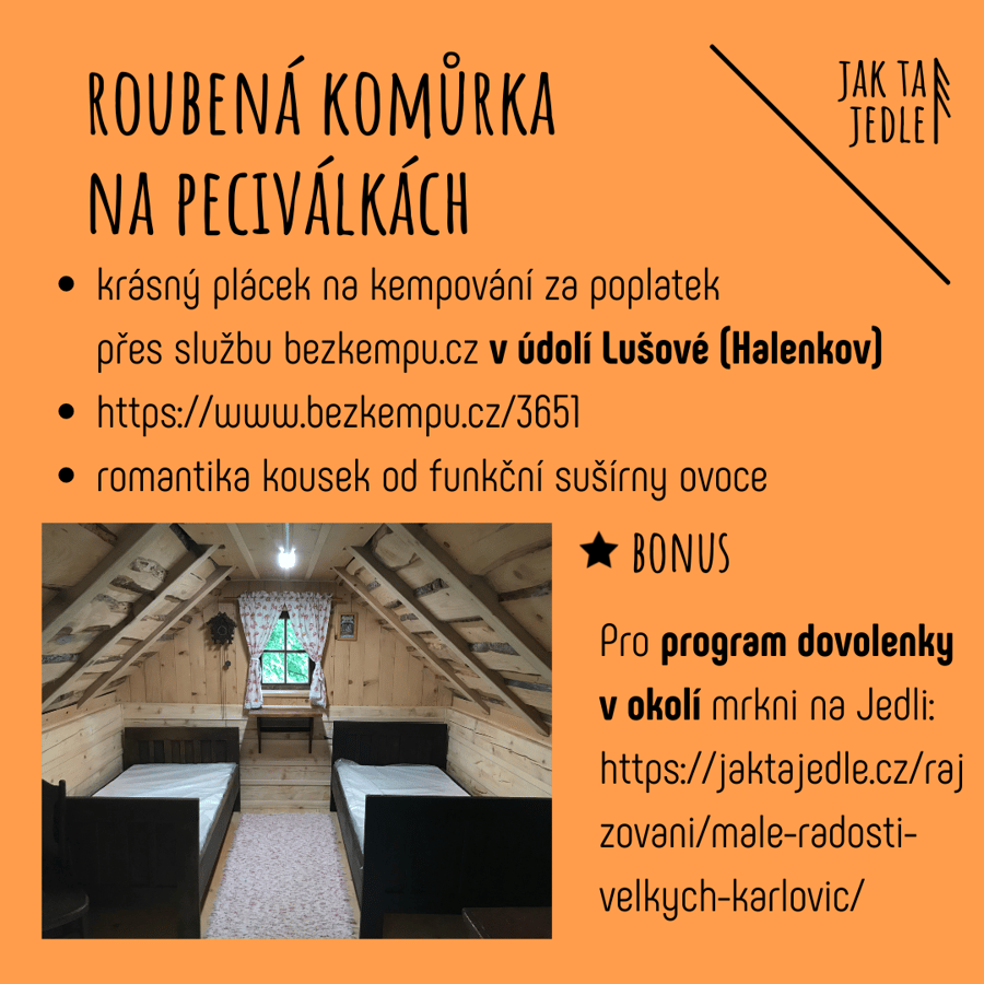Roubená komůrka na Peciválkách