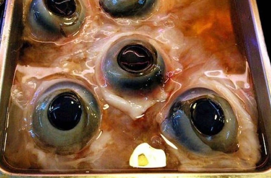 Tuna eyeballs