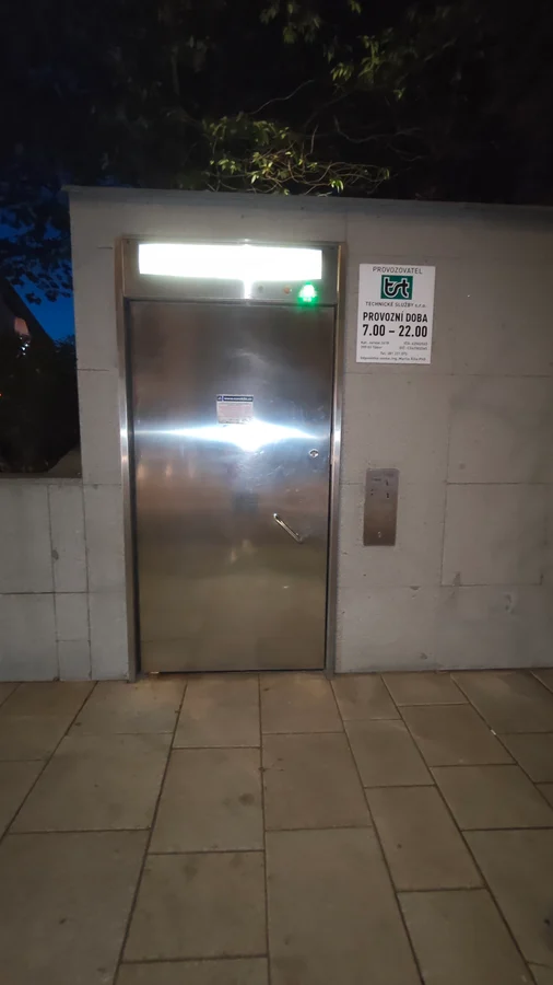 WC Křižíkovo náměstí