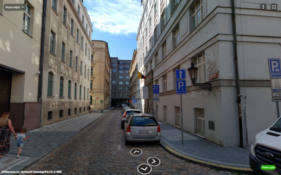 Parkoviště Haštalská ul., Praha 1