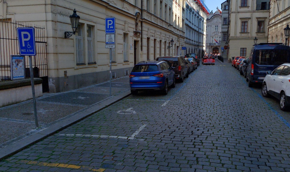 Parkoviště Josefská ul., Praha 1 - Malá Strana 