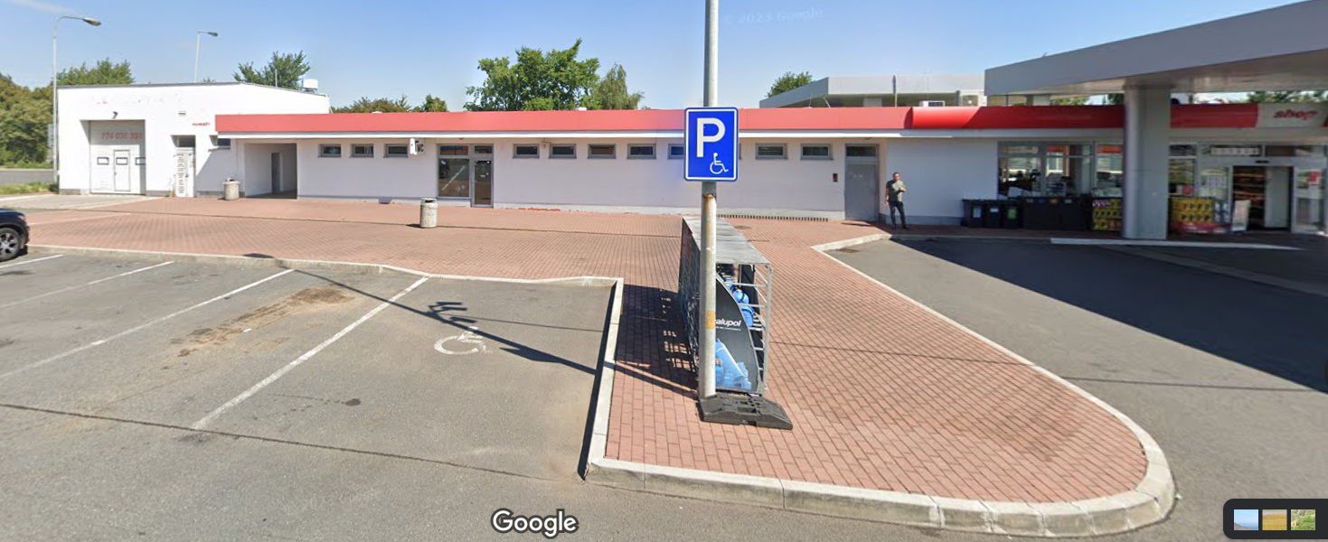 Parkoviště Čerpací stanice Orlen, Újezd u Průhonic