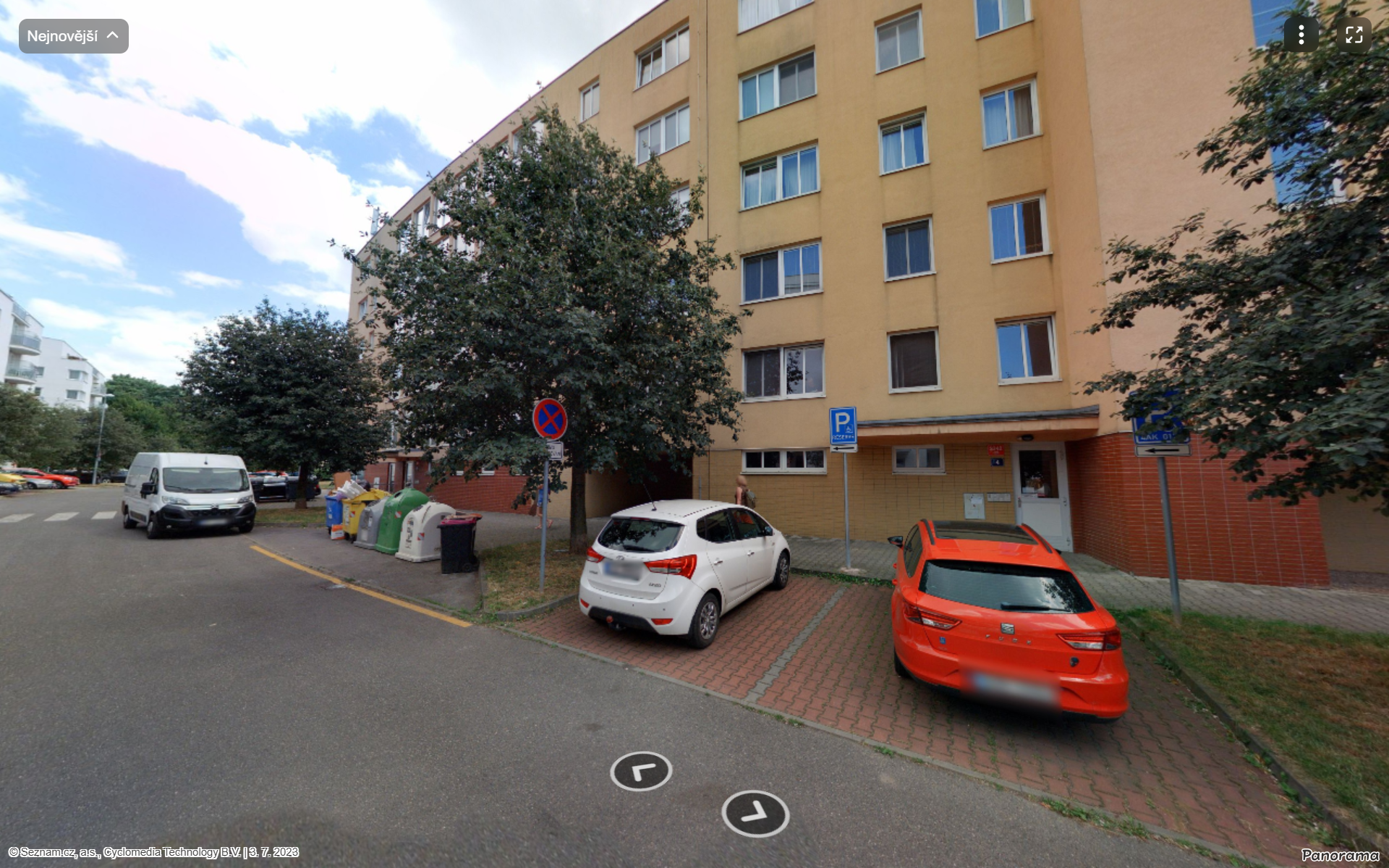 Parkoviště K. Hlaváčka, Praha Libeň 