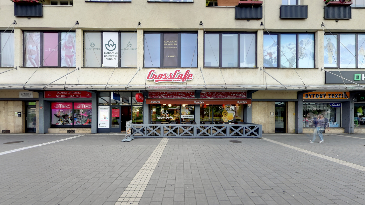 Kavárna CrossCafe na Dlouhé
