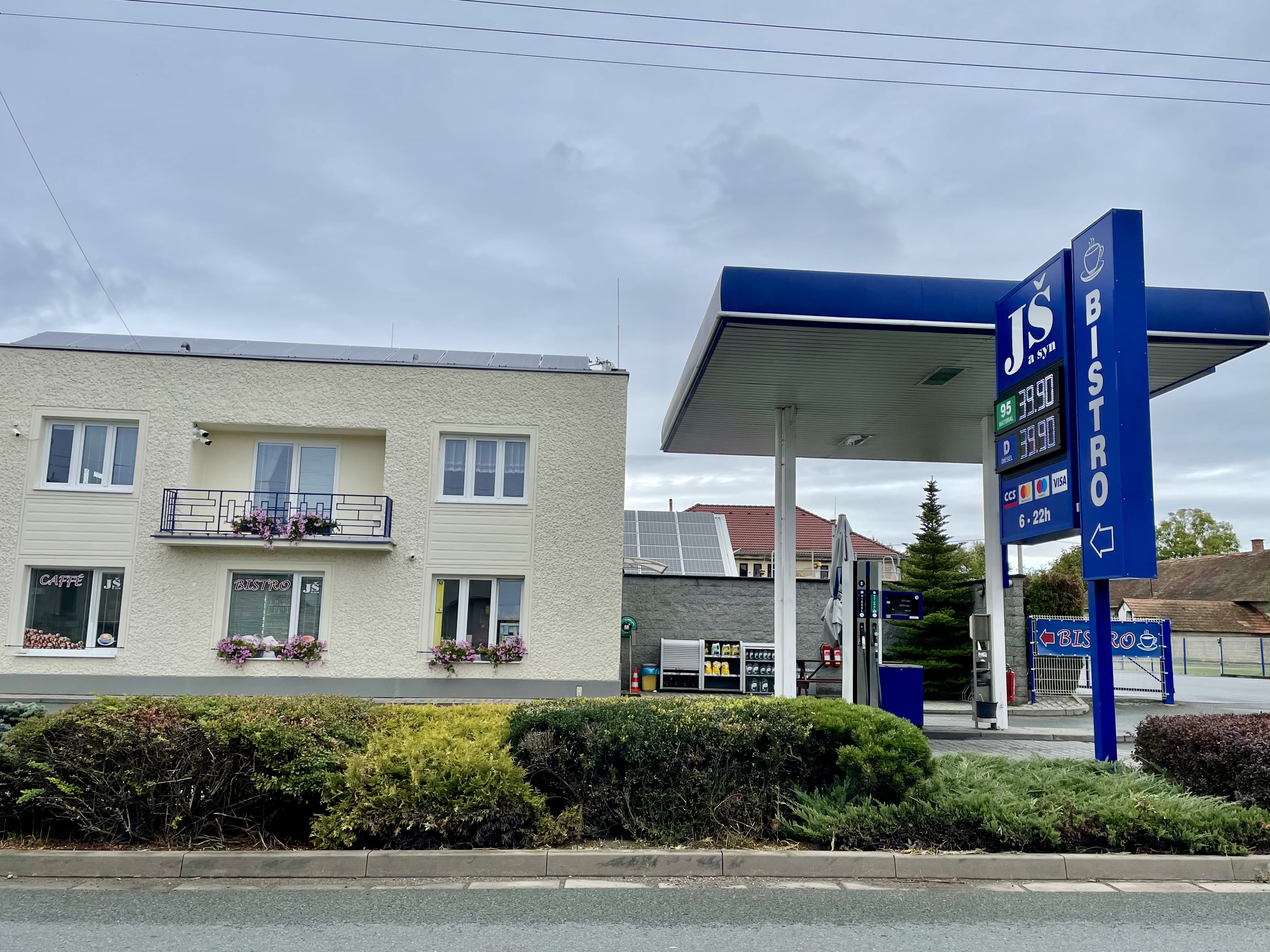 Čerpací stanice JŠ a syn, Libřice