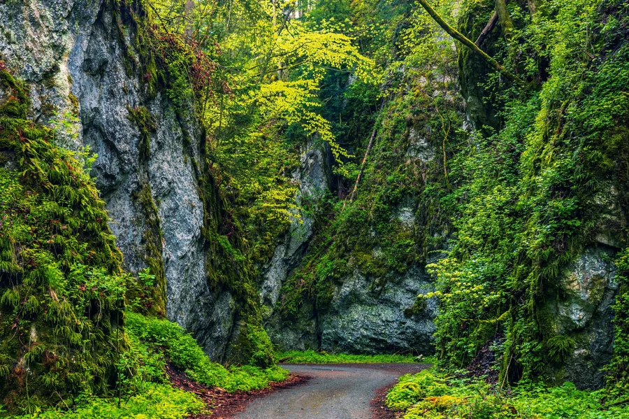 Macocha - Skalní mlýn - Punkevní jeskyně Moravský kras