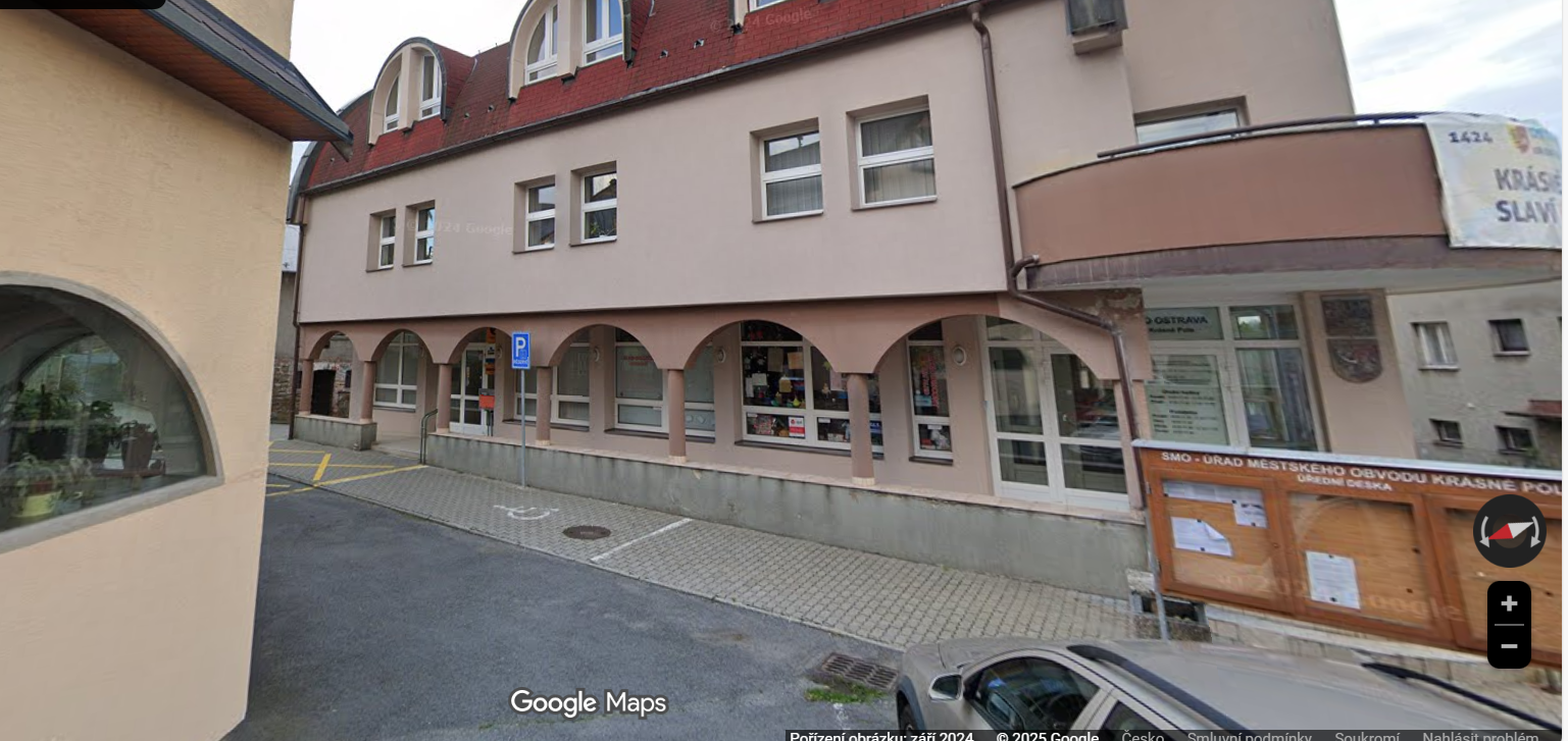 Česká pošta Družební 576 Krásné Pole Ostrava