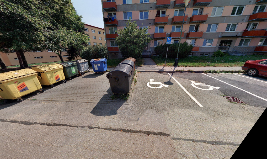 Parkoviště ul. Na Kopci, Jihlava 