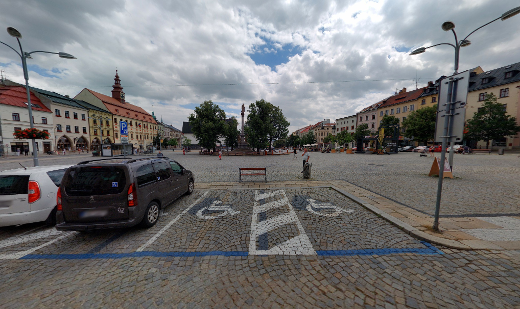 Parkoviště Masarykovo nám., Jihlava