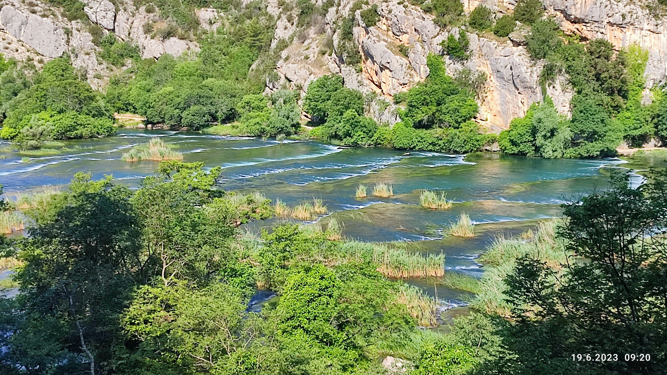 Ogrlice okruh u Roški Slap, NP Krka, Chorvatsko