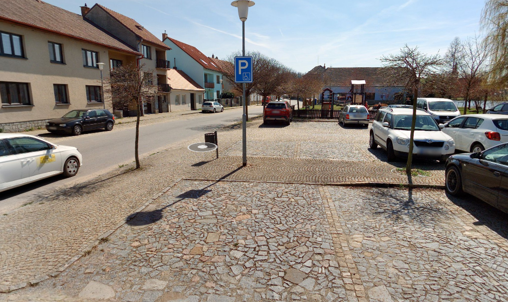 Parkoviště Tobiáškova, Telč 