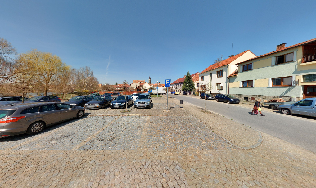 Parkoviště Tobiáškova, Telč 