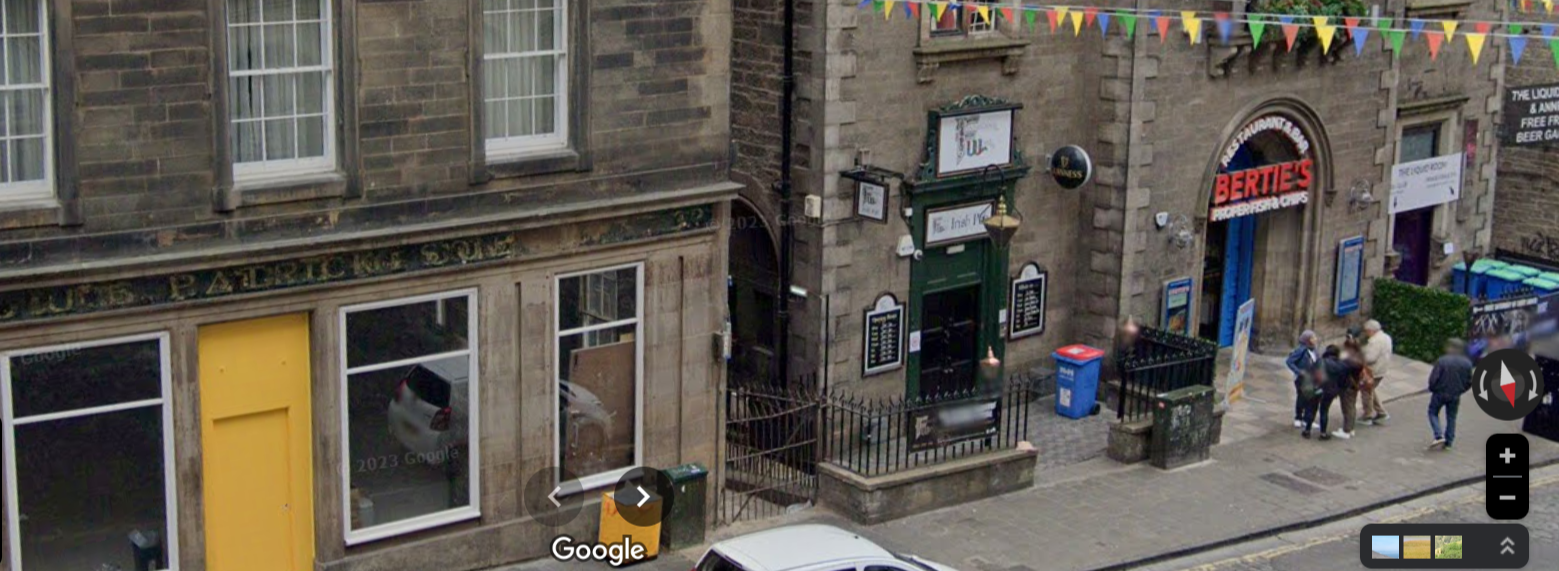 Finnegans Wake Irish Pub, Edinburgh, Skotsko