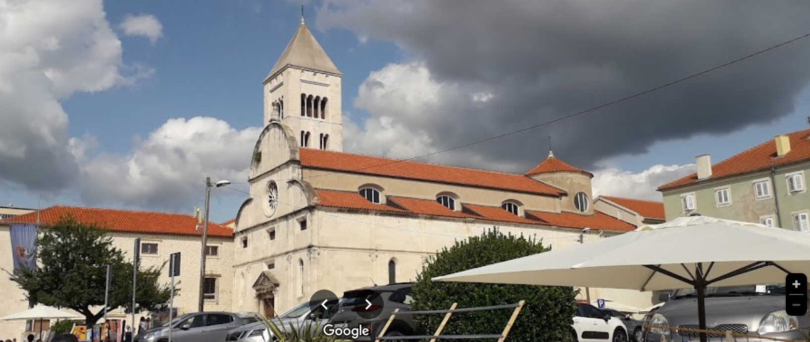 Katedrála sv Anastázie (Stošije) Zadar, Chorvatsko