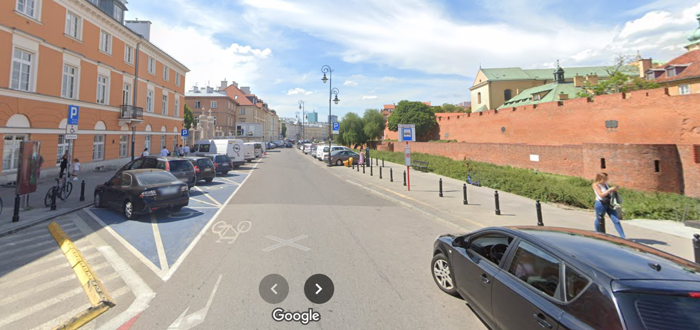 Parkoviště Podwale 3, Varšava Polsko