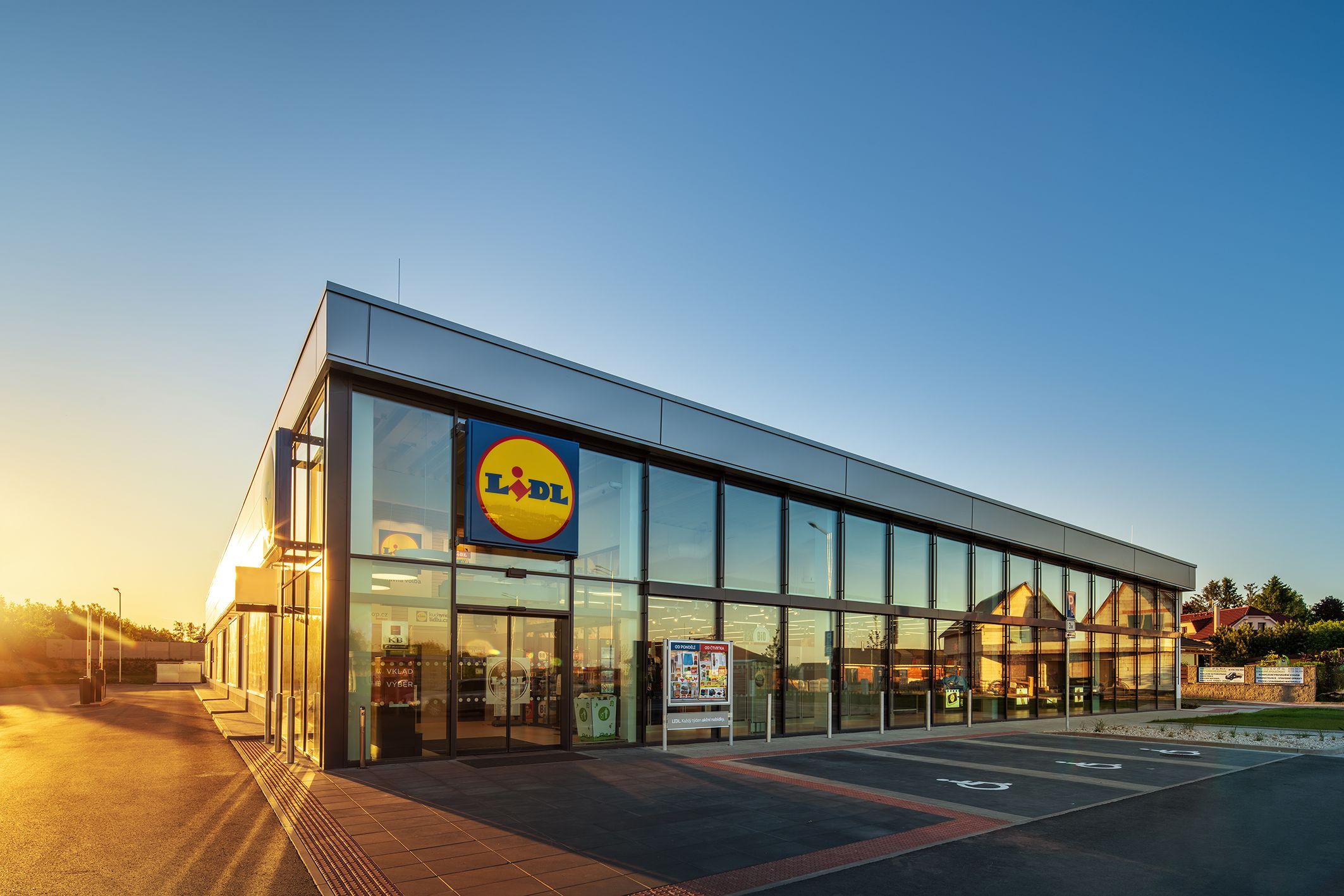 Supermarket Lidl, Poděbrady – Kluk 
