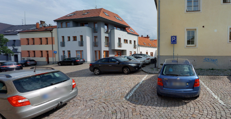 Parkoviště, ul. Na Sioně, Kutná Hora