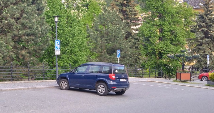 Parkoviště Sadová ul., Vimperk