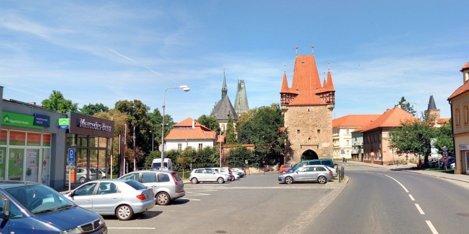 Parkoviště Pražská ul., Rakovník