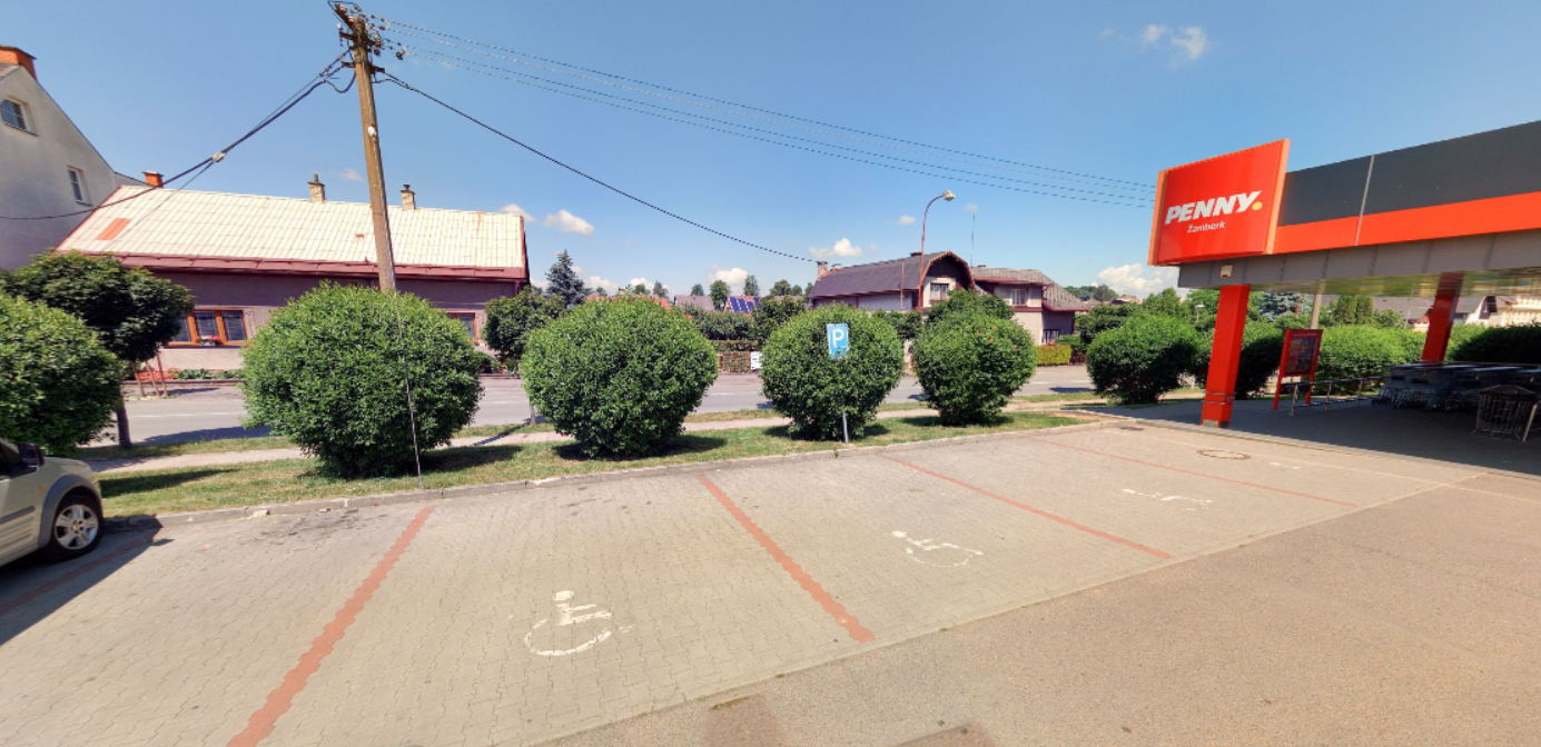 Parkoviště Penny Market, Školská ul., Žamberk